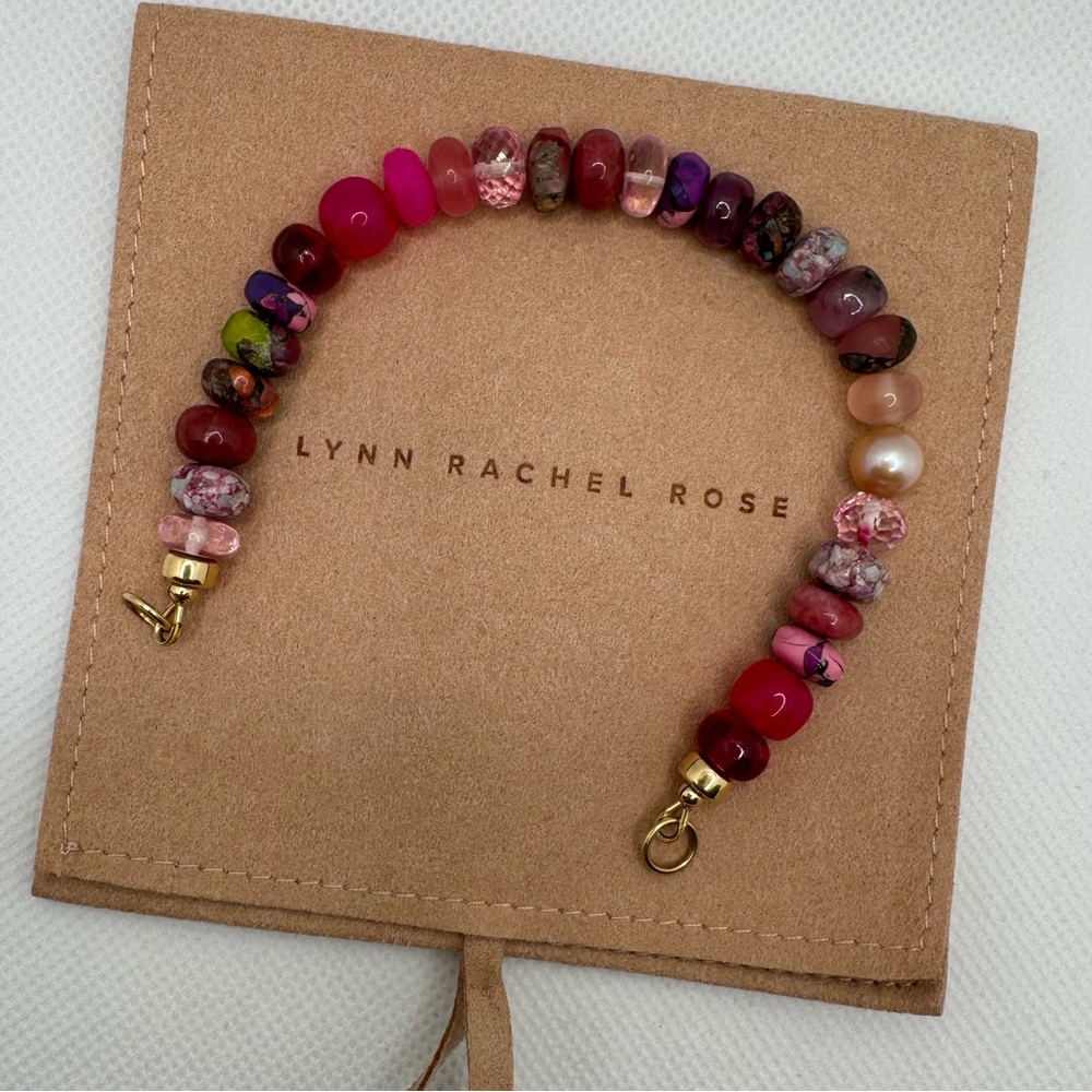 🌹🌹 Lynn Rachel Rose Rosie Bracelet 7 3/8” - Picture 6 of 6